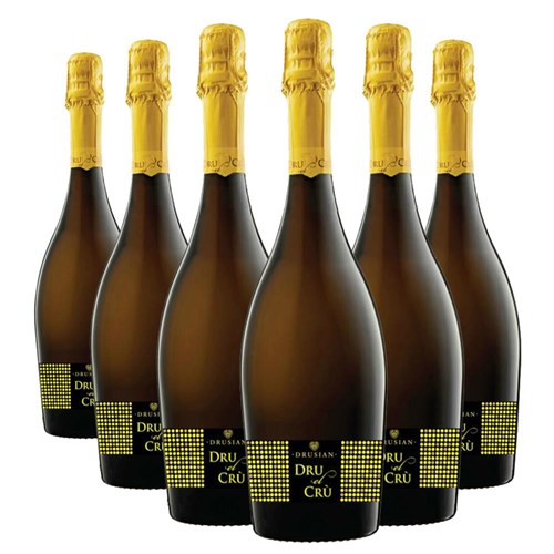 Case of 6 Drusian Spumante Dru el Cru Prosecco